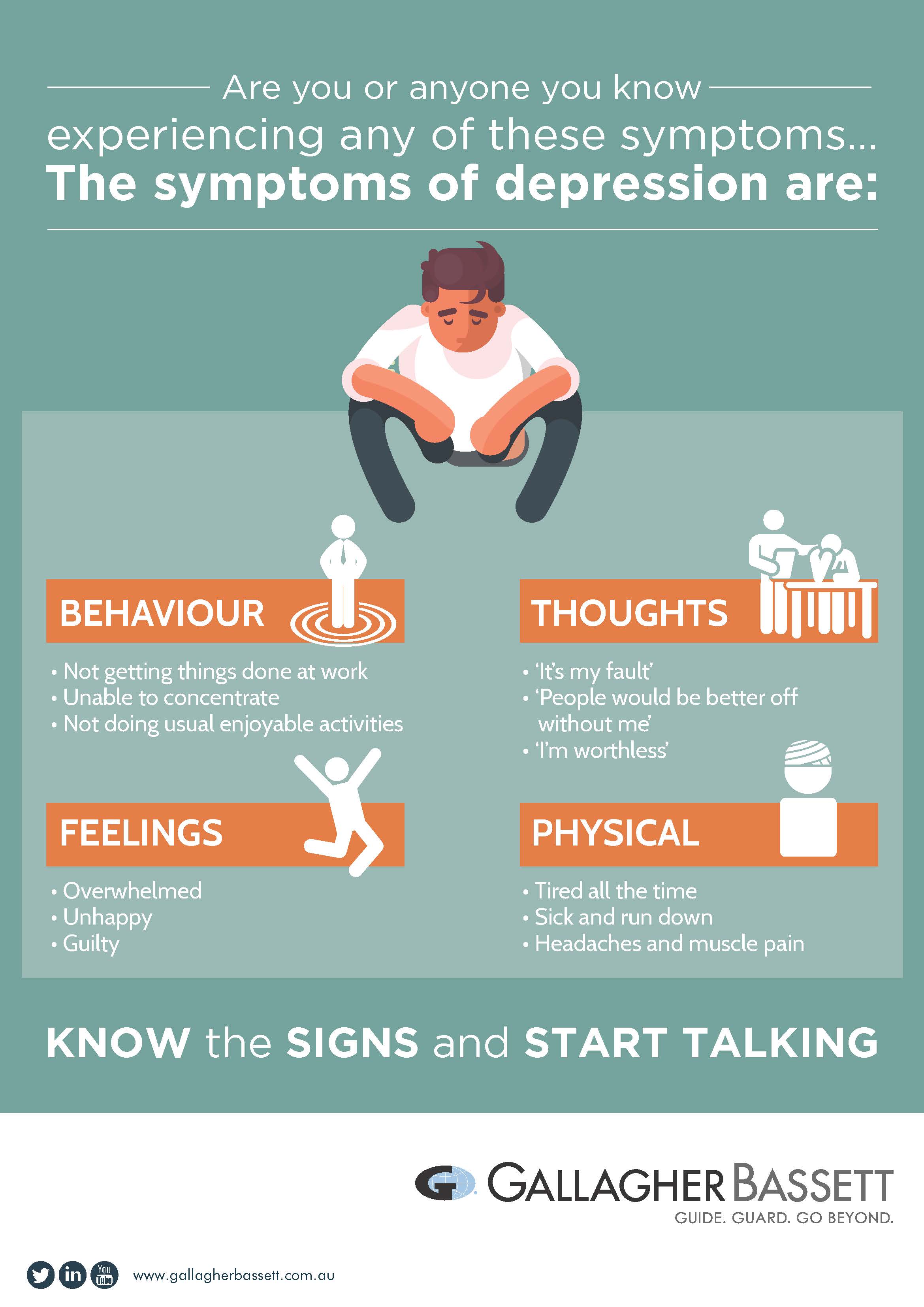 depression und arbeitssuche